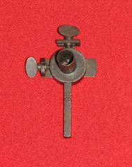 Antiker Vorderlader Diopter, Höhe und Seitlich verstellbar !, Durchmesser 25,8,mm
