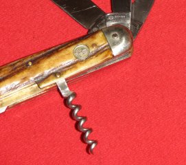 Altes BÖKER SOLINGEN Taschenmesser mit Horn
