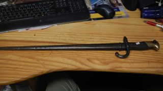 ORIGINAL Gras Bajonett Modell 1874 Frankreich