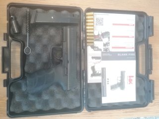 Heckler & Koch HK P30 Gas-Signal-Pistole OVP Magazin Holster Zbh.