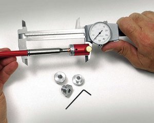 HORNADY #B14 LNL Comparator Set Body & 14 Inserts; LocknLoad Patronenlänge O.A.L. an Ogive messen!