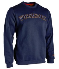 WINCHESTER SWEATSHIRT FALCON | Pullover Sweater BLAU NAVY UNI 60% Baumwolle WARM Aktiv Größe XL #54