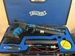 Walther LP 500 E Meistermanufaktur - blau