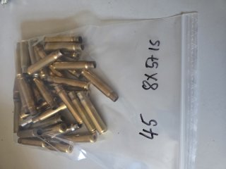 Hülsen 45Stck 8x57IS