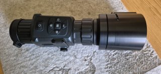 Wärmebild Vorsatzgerät HIKMICRO TE19C mit Präzise Jagen Adapter KH62