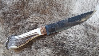 Handgeschmiedete Messer "Benjamin Martin - Patriot-stil"