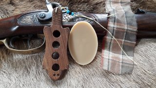 Vorderlader Ladeplatte cal .45,.50,.54 / Muzzleloader Longhunter Loading block cal. .45,.50,.54