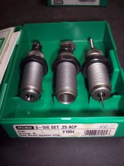 Matrize .25ACP oder 6,35mm TASCHENPISTOLE WTP Beretta Mauser Walther 9 7 3 5Dachbodenfund