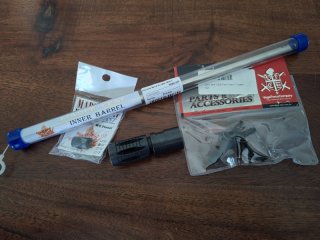 Vfc HK416A5 GBB Steel Trigger, Inner Barrel 290 mm, Hop Up 60°, Mündungsdämpfer