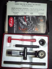 HAND-Matrize .38 Sp. .357 Magnum Luger LEE LOADER Colt Python SAA Ruger S&W Dachbodenfund