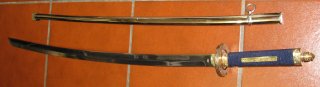 Samurei - Schwert, Handarbeit, ohne Scheide, Länge ca. 102cm