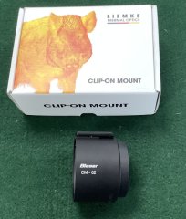 Blaser / Liemke Vorsatzmontage CLIP-ON MOUNT 62mm neuwertig