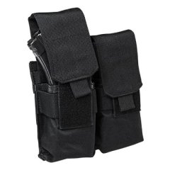 AR-15/AK Magazintasche Quad / Vier Magazine Schwarz NcS USA