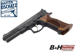 Neuwaffe, auf Lager: Waffen Oschatz CZ 75 Sport II SA/DA mit Nussbaum Matchgriff CZ75B