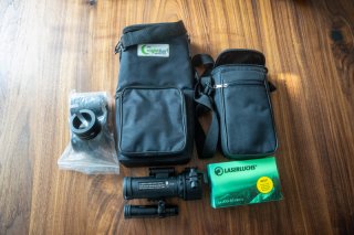 JSA Nightlux Multi Attach Gen2 HD ONYX + Laserluchs PRO II + Adapter + Tasche
