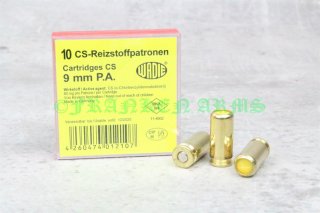 Wadie Gaspatronen CS 9mm P.A. 10Stück 48027009