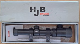 Bauer HJB Zielfernrohr 1,25-4,5 x 26, Rotpunkt, gebraucht