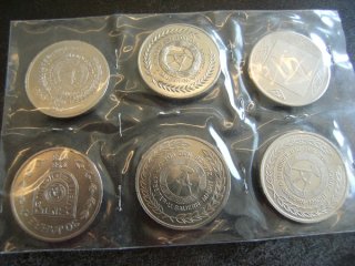 6 alte Medaillen NVA und Zivilverteidigung der DDR