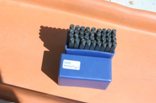 Schlagzahlen und Buchstabensatz