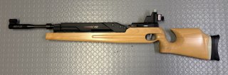 Match-Luftewehr mit Hämmerli Diopter