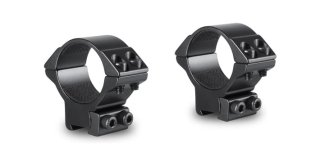 HAWKE - Match Ringmontagen Aluminium 30mm Mittelrohr für 9-11mm Prisma-Schiene Bauhöhe Medium = 11mm