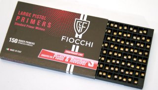 1500 St. FIOCCHI BOXER Anzündhütchen LARGE PISTOL L.P. LP 5,33MM 5.33 ä. CCI 300 Federal 150 Zünder
