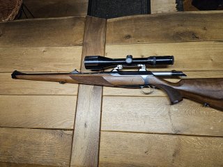 Sauer 202 Stutzen, Kal. 308 Win mit S+B Zielfernrohr (Leuchtabsehen)