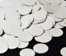 100 Stück GUALANDI CBC16 White Over Powder Pads Discs > Verschlussplättchen für Schrothülsen 16/70
