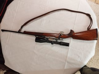 Repetierbüchse Kettner Markgraf im Kaliber .30-.06 Schöne aufwendige Gravuren