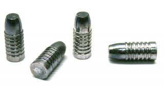 10 x ARES Vorderlader Schwarzpulver VOLUNTEER BLEI Präz. Geschosse .451 11,46mm CAL 45 450grs 29,16g