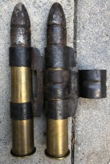 Russische 20mm ShVAK-Granaten Deko WK2