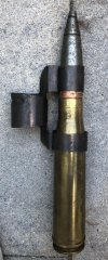 Russische 23mm Patrone Granate Deko WK2
