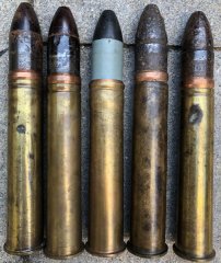 Russische 20mm ShVAK Patronen Granaten DEKO WK2 (2)