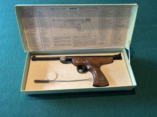 Luftpistole BSF S20 kal. 4,5, Lauf gezogen