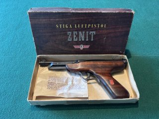 Luftpistole Stiga Zenit, 4,5mm, glatter Lauf