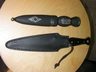 Zwei Messer - Sgian Dubh