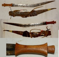 afrikanische Hiebwaffe