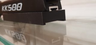 Zweipunkt Auflagekeil 50 mm für UiT T Nutschiene, Auflage, Walther, Anschütz, Feinwerkbau, Tressor
