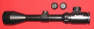 ZF / Zielfernrohr, ein Boshile 3 - 9 x 50 EG mit dem Leuchtabsehen Duplex mit Haltepunkten