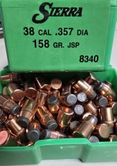100St. Sierra .357 - 158gr. JSP Geschosse