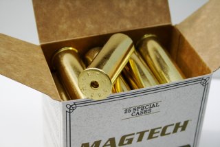 25 Stück MAGTECH Wiederladehülsen Kal. 12 Boxer Schrot, Slug, Flinte 12 2 1/2'' Messing L.P. Zünder