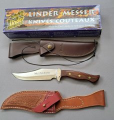 Linder 440 Rocky Mountain Bowiemesser mit 2 Scheiden!
