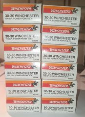 Munition 30-30 Winchester Power Point 150 grs.