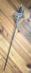 Eleganter Rapier Dekowaffe