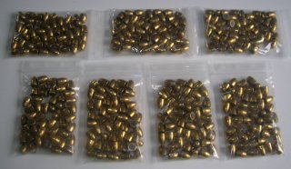100 Geschosse FMJ - 9 mm / 95 grs. - .380 Auto (9 mm kurz)