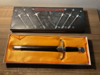 Ritter Schwert , etwa 38cm , Beischwert …