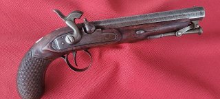 englische Taschenpistole, ca. 1840/50