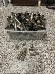 Vernickelte Hülsen 357 Magnum