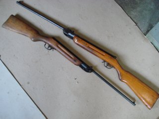 Luftgewehr Haenel III 56 und I 53