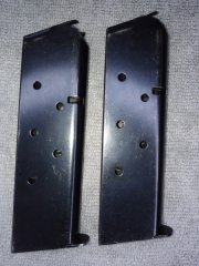 2 Original Colt 45 Auto Magazine 7 Schuß